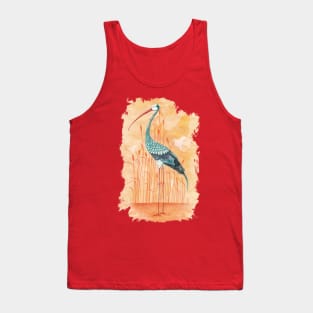 An Exotic Stork Tank Top